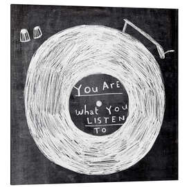 Magnettafel You Are What You Listen To