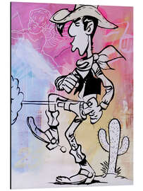 Magnettafel Lucky Luke