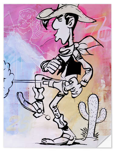 Wall sticker Lucky Luke