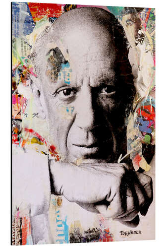 Obraz na aluminium Picasso Pop Art Portrait