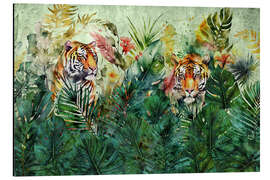 Magnettafel Tiger-Dschungel