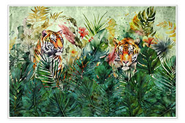 Poster Tiger Jungle