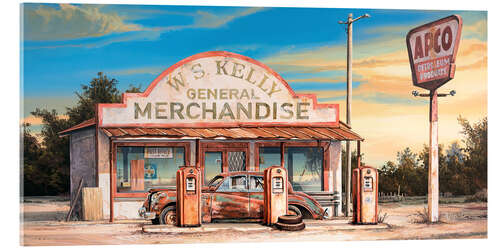 Cuadro de metacrilato Kelly General Store