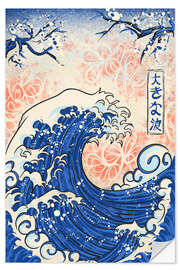 Wall sticker Great Wave off Kanagawa