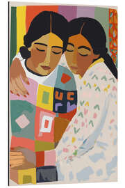 Magnettafel Warme Umarmung