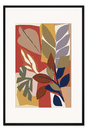 Gerahmter Kunstdruck Botanische Impressionen II