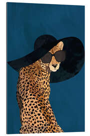 Galleriataulu Cheetah in a Hat and Sunglasses