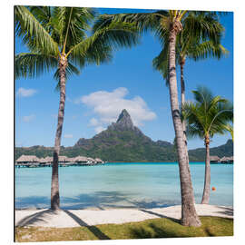 Magnettafel Mont Otemanu auf Bora Bora