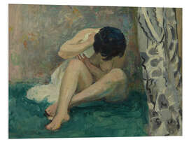 Bilde på skumplate Kiki, Naked on a Green Carpet, 1920