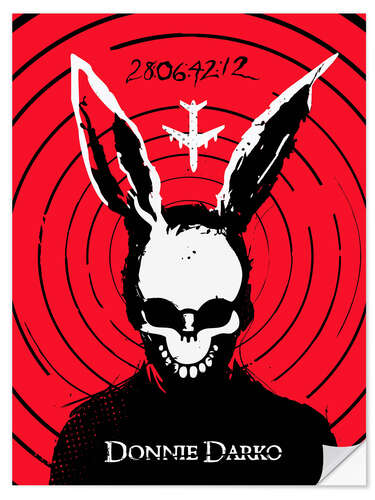 Naklejka na ścianę Donnie Darko