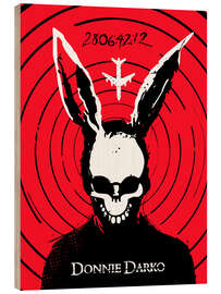 Tableau en bois Donnie Darko