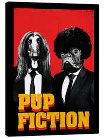 Canvastavla Pup Fiction