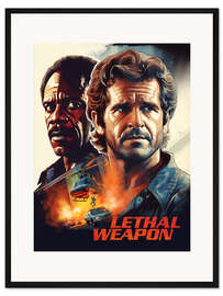 Gerahmter Kunstdruck Lethal Weapon