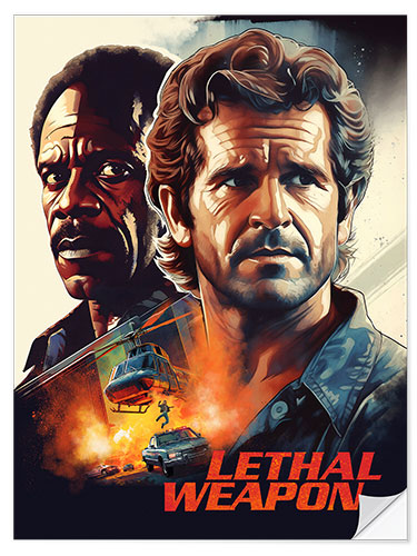 Sticker mural Lethal Weapon