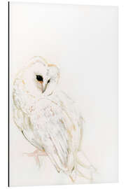 Tableau en aluminium Snow Owl