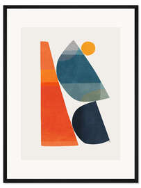 Gerahmter Kunstdruck Refractions