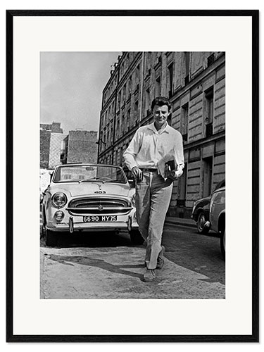 Innrammet kunsttrykk Gerard Philipe, Paris 1956