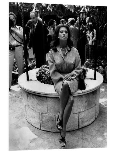 PVC print Sophia Loren, Cannes 1976