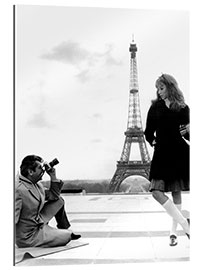 Gallery print Daniel Gelin&#039;s Photo Shooting of Mireille Darc, 1966