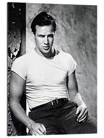 Quadro em plexi-alumínio Marlon Brando - A Streetcar Named Desire, 1951