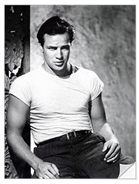 Sticker mural Marlon Brando - A Streetcar Named Desire, 1951