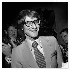 Selvklebende plakat Yves Saint-Laurent, 1967