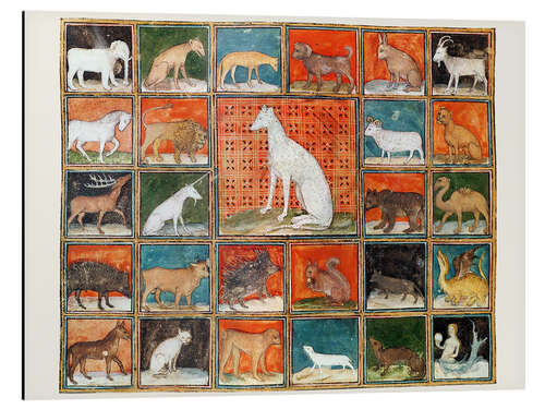 Aluminiumsbilde The Properties of Beasts: The Mammals, ca. 1415