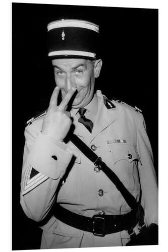 PVC print Louis de Funes, 1971