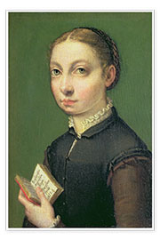 Wall print  Self portrait - Sofonisba Anguissola
