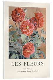 Gallery print Red Dahlias - Les Fleurs Collection