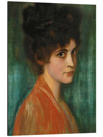 Magnettafel Mrs Feez, Female Portrait