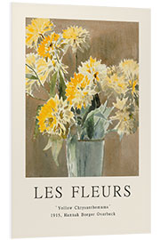 Foam board print Yellow Chrysanthemums, 1915