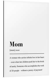 Magnettafel Definition Mama (englisch)