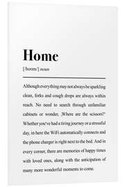 Foam board print Definition Home