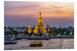 Foam board print Wat Arun - The Temple of Dawn