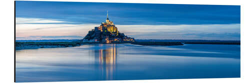 Cuadro de aluminio Le Mont Saint Michel, Normandy
