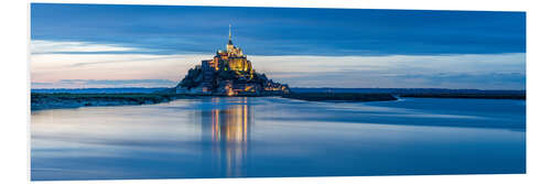 Foam board print Le Mont Saint Michel, Normandy