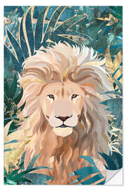 Wall sticker Lion in the Jungle