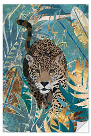 Wall sticker Jaguar in the Jungle