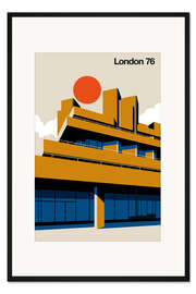 Gerahmter Kunstdruck London 76