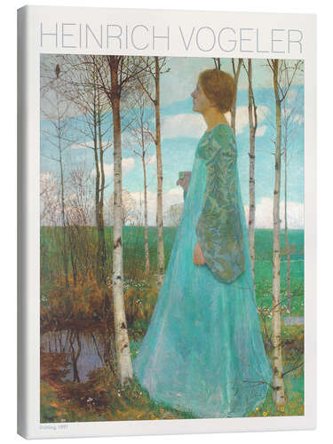 Canvas print Spring, 1897