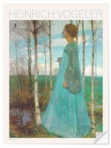 Vinilo para la pared Spring, 1897