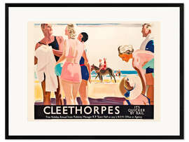 Impression artistique encadrée Cleethorpes