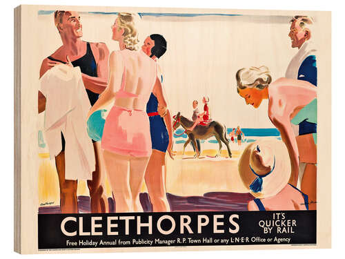 Wood print Cleethorpes