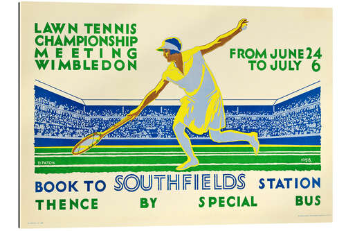 Gallery Print Lawn Tennis Championship Wimbledon