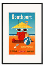 Gerahmter Kunstdruck Southport