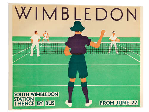 Gallery print Wimbledon Tennis Match