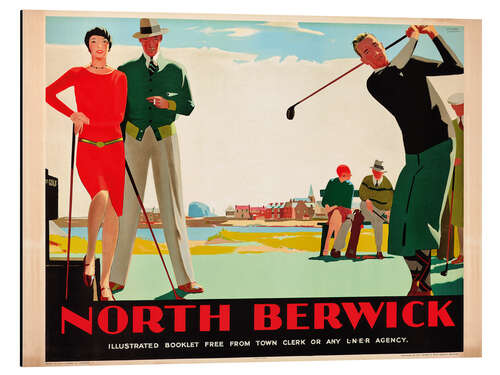 Aluminiumsbilde North Berwick Golf