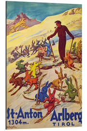 Magnettafel St. Anton Arlberg, Tirol