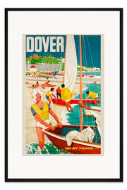 Gerahmter Kunstdruck Dover Beach